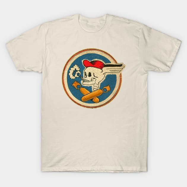 Baseball Bomber T-Shirt by Midcenturydave